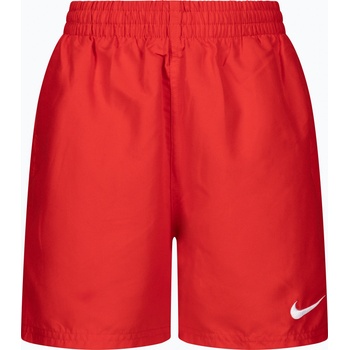 Nike Детски къси панталони за плуване Nike Essential 4" Volley червени NESSB866-614