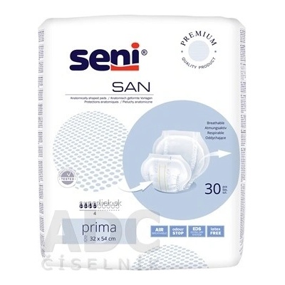 Seni San Prima 4 kvap 30 ks