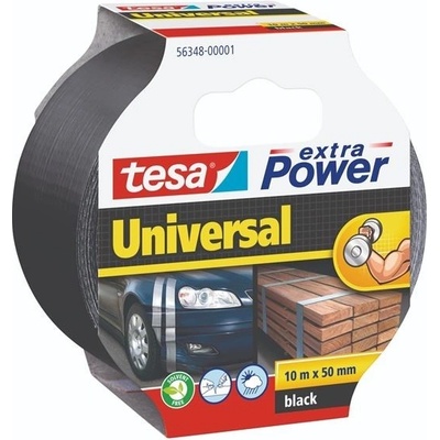 Tesa Extra Power Universal Opravná textilní páska 10 m x 50 mm černá