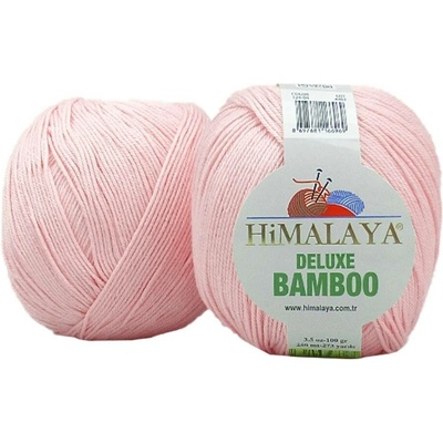 Himalaya příze DeLuxe Bamboo_124-44 světle růžová
