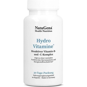 NatuGena Hydro Vitamine Комплекс биоактивни водоразтворими витамини, 90 капсули, NatuGena (570028 (2018002) NTG)