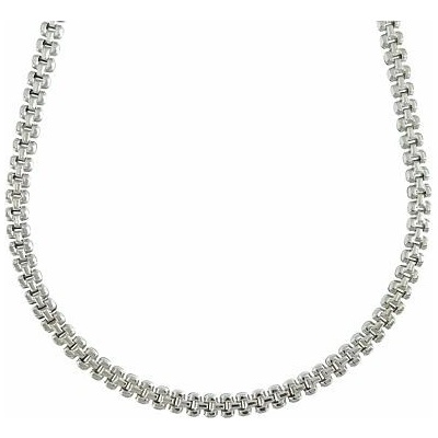 InfinitySilver Strieborný náhrdelník agganciato CFO03245
