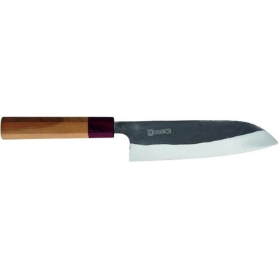Kasumi nôž Santoku Black Hammer 16,5 cm K-KSA-100