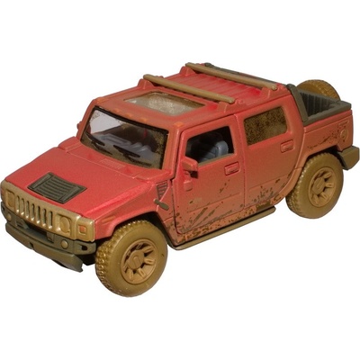 Kinsmart Hummer H2 SUT 2005 červená 1:40