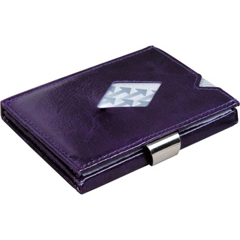 Exentri kožená peňaženka purpurová hmla