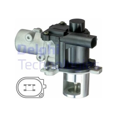AGR-Ventil Delphi EG10425-12B1