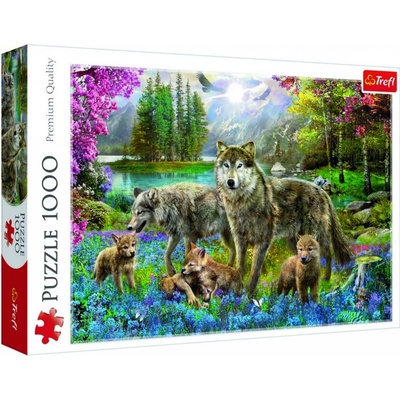 Trefl Vlčia rodinka 1000 dielov