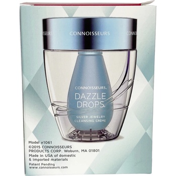 Connoisseurs Конноисерс Dazzle Drops Сребърен почистващ крем с четка и кошничка 30 мл