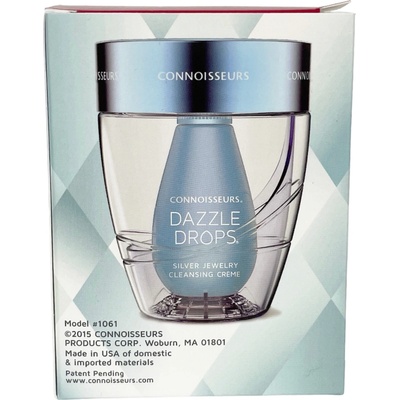 Connoisseurs Конноисерс Dazzle Drops Сребърен почистващ крем с четка и кошничка 30 мл