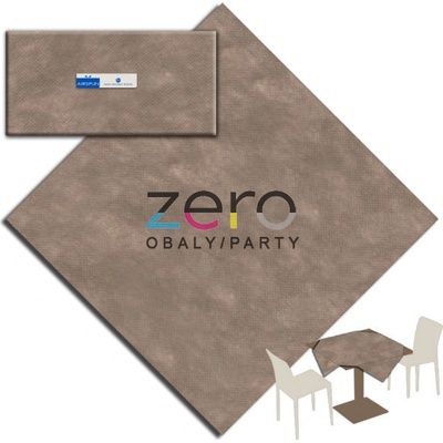 AIRLAID Ubrus 100x100cm 5 ks=0,20 bal. tm. šedá