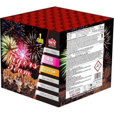 Tarra pyrotechnik Ohňostroj TIGERS TEAM 49 ran