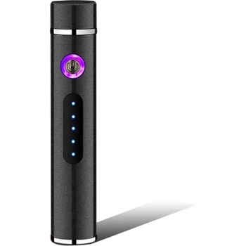 HARAHU Електрически запалвач с usb зареждане ro-25704 - Черен kp25704 (ro-25704)
