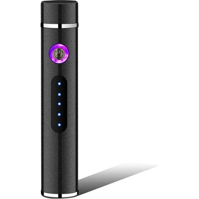 HARAHU Електрически запалвач с usb зареждане ro-25704 - Черен kp25704 (ro-25704)