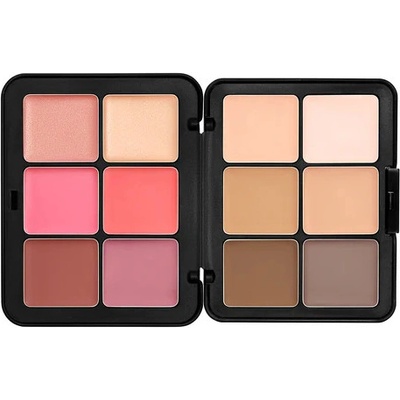 Make Up For Ever Paletka na tvář HD Skin Face Essentials Palette H1 Light to Medium 27 g – Zboží Dáma