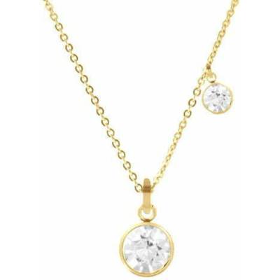 CO88 Oceľový náhrdelník s krištáľom C88CN-26098