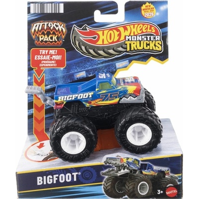 Mattel Hot Wheels Monster Trucks Attack Pack Bigfoot