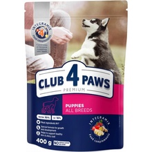 CLUB 4 PAWS Premium for puppies of All Breeds "Rich in chicken". 0,4 kg