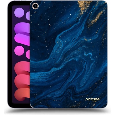 Picasee silikónový prehľadný obal pre Apple iPad mini 2021 6. gen Blue