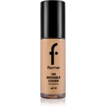 Flormar HD Invisible Cover Foundation лек фон дьо тен с озаряващ ефект SPF 30 цвят 090 Golden Natural 30ml