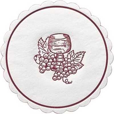 SAHM Rozetka 10cm 8vr. Grapes BORD 100022498 250ks