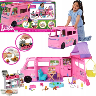 Barbie Mattel Karavan snov so stanom HRJ78