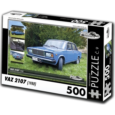 Retro-auta č. 9 VAZ 2107 1988 500 dielov