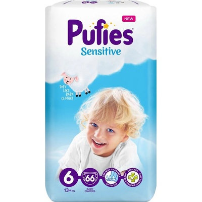 pufies Пелени Pufies Sensitive 6 Extra Large 44 бр (1231)