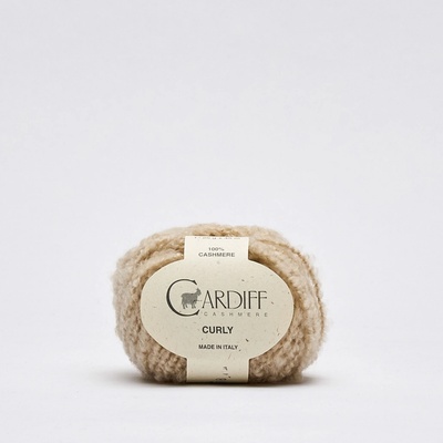 CURLY Cardiff Cashmere Farby CURLY: 102 svetlá béžová