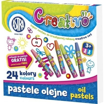 Astra Creativo olejový pastel sada 24 ks