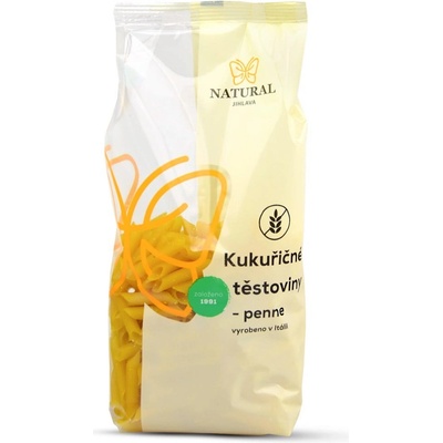 Natural Jihlava Kukuričné penne veľké 300 g