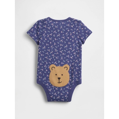 GAP Baby body Brannan Bear Tmavě modrá