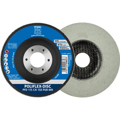 Pferd Brusný kotouč 115 x 14 x 22,23 mm Z150 41130115