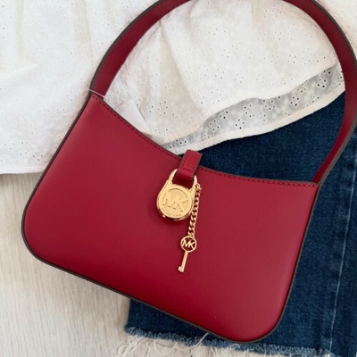 Michael Kors pochette kabelka červená