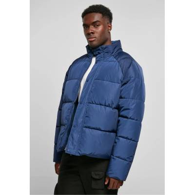Urban Classics Мъжко яке с широка кройка в син цвят Urban Classics Puffer JacketUB-TB5906-00800 - Син, размер M