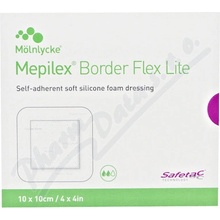 Mepilex Border Flex Lite Krytí 10 x 10 cm 5 ks