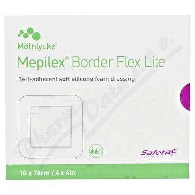 Mepilex Border Flex Lite Krytí 10 x 10 cm 5 ks