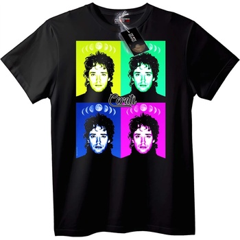 NOONEBRAND Тениска Cerati Pop Art - M, Black