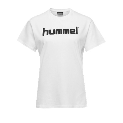 Hummel Тениска Hummel GO COTTON LOGO T-SHIRT WOMAN S/S 203518-9001 Размер XS