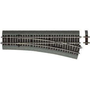 Roco Стрелка дясна wr15 с настилка, ръчно управление - roco h0 (42535)