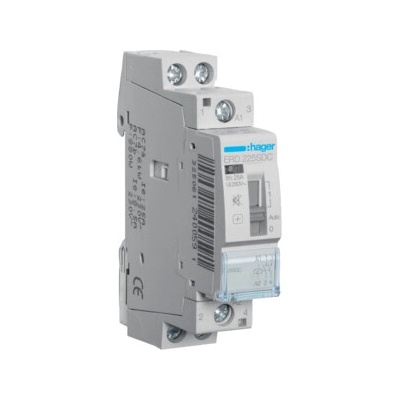 HAGER Stykač ERD225SDC 2S 25A 24VDC ERD225SDC