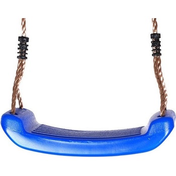 Sharky Пластмаскова люлка със седалка, въже и халка, синя (2521016)
