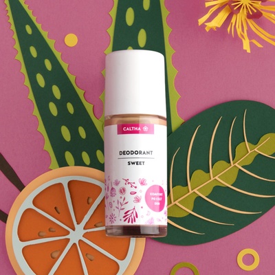 Caltha přírodní roll-on Sweet 50 g