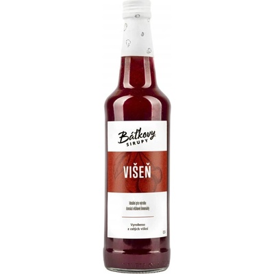 Baťkové sirupy višňa 0,5 l