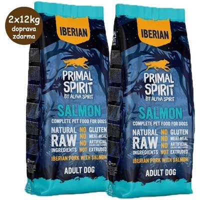 Primal Spirit Iberian Salmon 2 x 12 kg