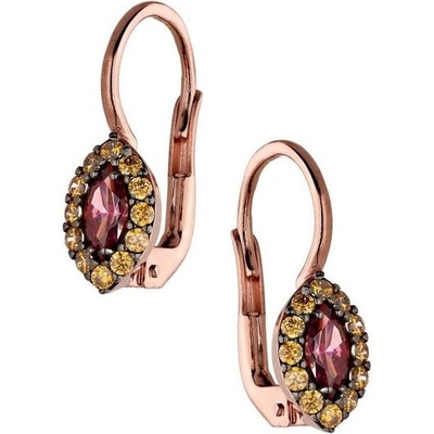 Zlaton náušnice růžové zlato 000842305240