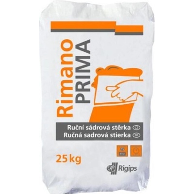 Rigips Rimano Prima 3-6mm 25kg - ručná sadrová stierka