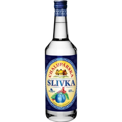 Slovlik Chalupárska Slivka 40% 0,5 l (čistá fľaša)