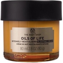 The Body Shop Oils Of Life Intensely Revitalising Sleeping Cream noční 80 ml