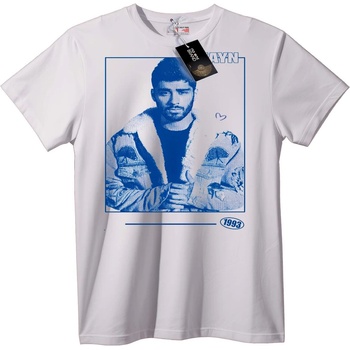 NOONEBRAND Тениска 1993 Синя Графика - 3XL, Black