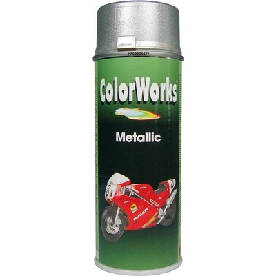 Color Works Metallic 918583 stříbrná metalíza nitrocelulózový lak 400 ml
